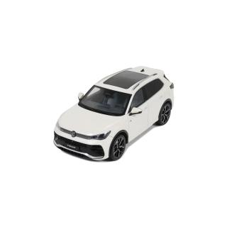 VOLKSWAGEN VW TIGUAN E TSI R-LINE ORYX WHITE PEARL L0K1 2024 OttO mobile 1:18 Resinemodell (Türen, Motorhaube... nicht zu öffnen!)